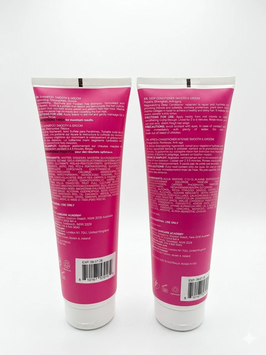 Justice Shampoo Smooth & Groom 250mL - Paraben Free - photo 2