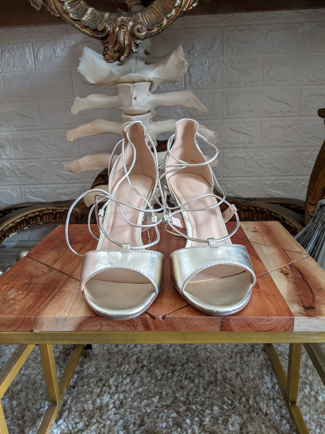 LE CHÂTEAU  Strappy Heels Size 7