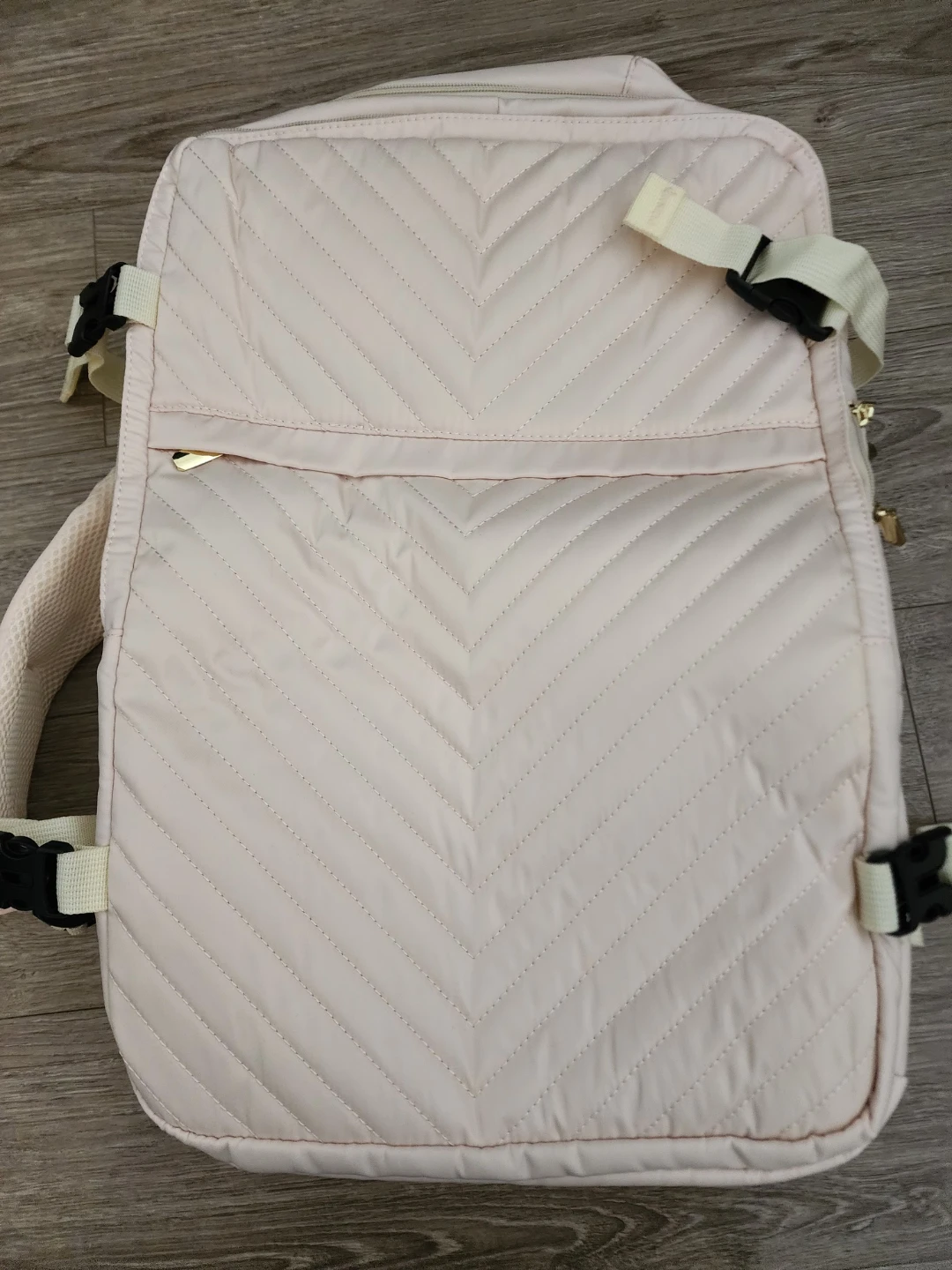 Pink Quilted Backpack new