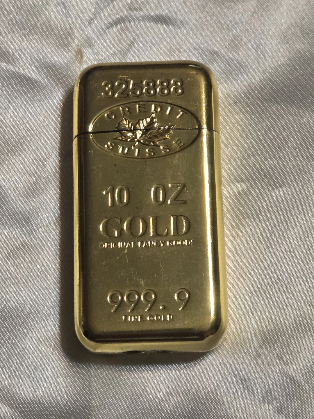 Credit Suisse Gold Bar Lighter
