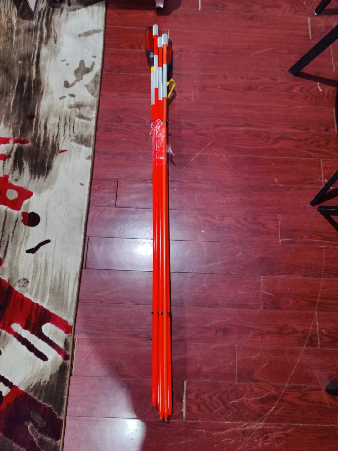 Orange Safety Road Stakes - Set of 4 - photo 4