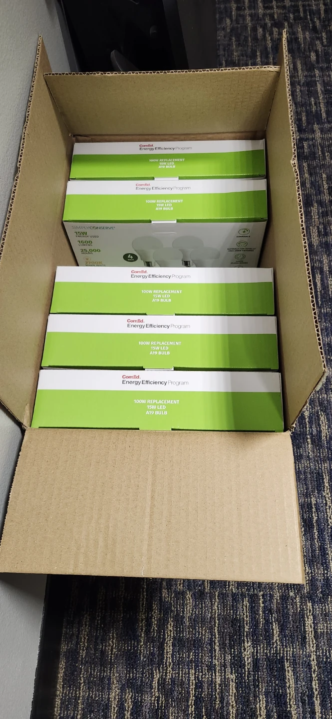 SimplyConserve LED A19 Bulbs - 15W (100W Replacement) - 4 Pack - photo 4