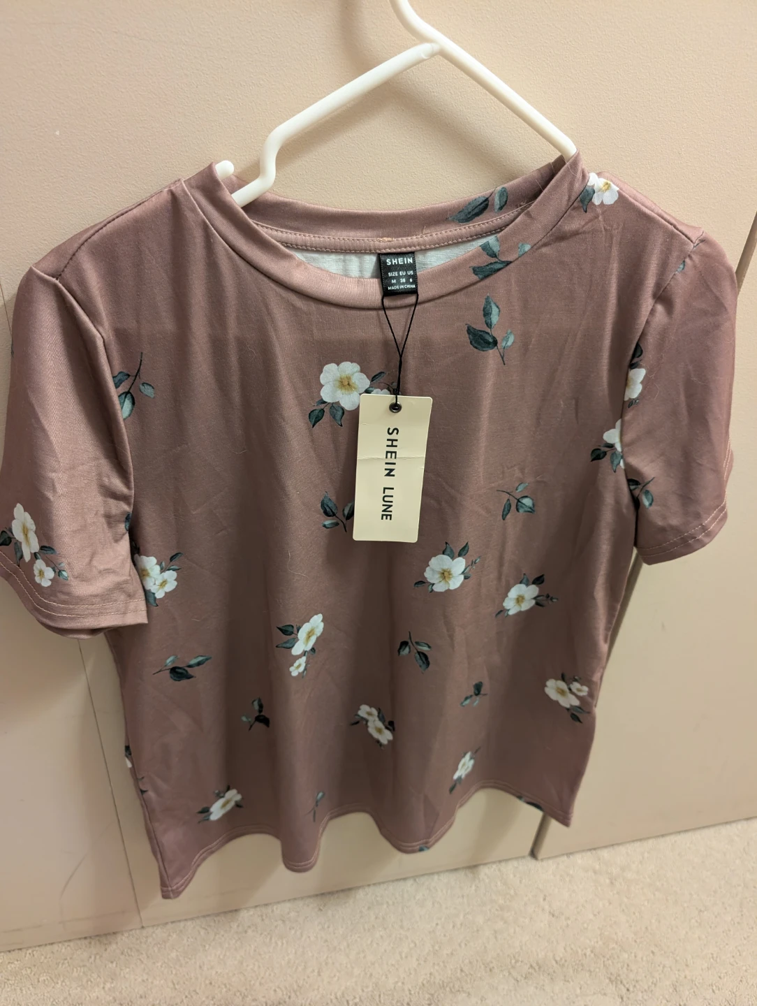 SHEIN new floral t-shirt
