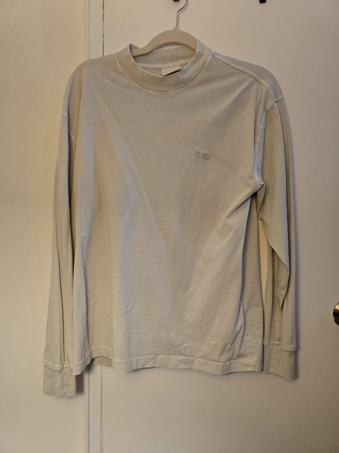 Kith Long Sleeve Mock Neck T-Shirt Size S