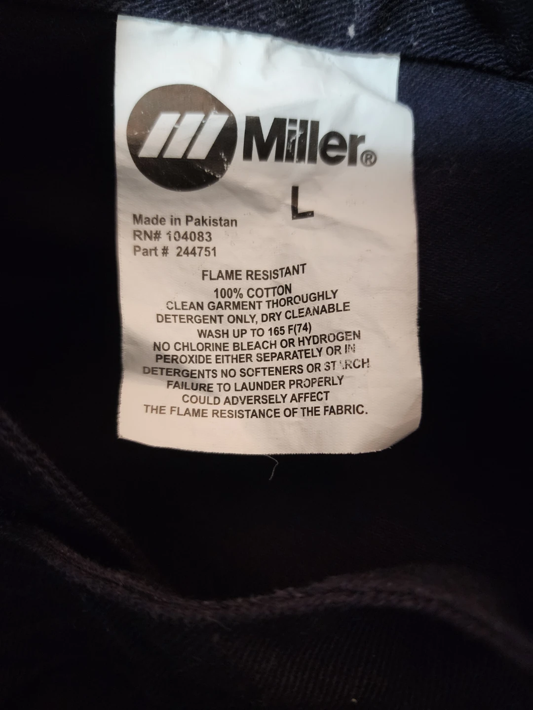 Miller Flame Resistant Work/Welding Jacket - photo 2