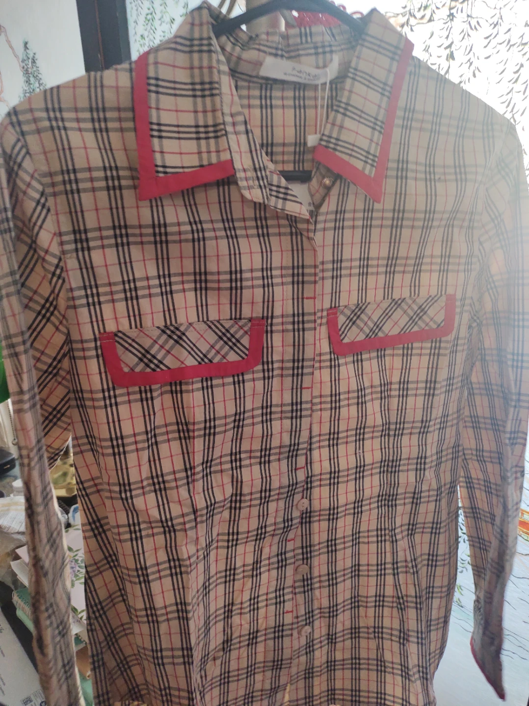 Pankai Plaid Shirt & Tote Bag Set - photo 3