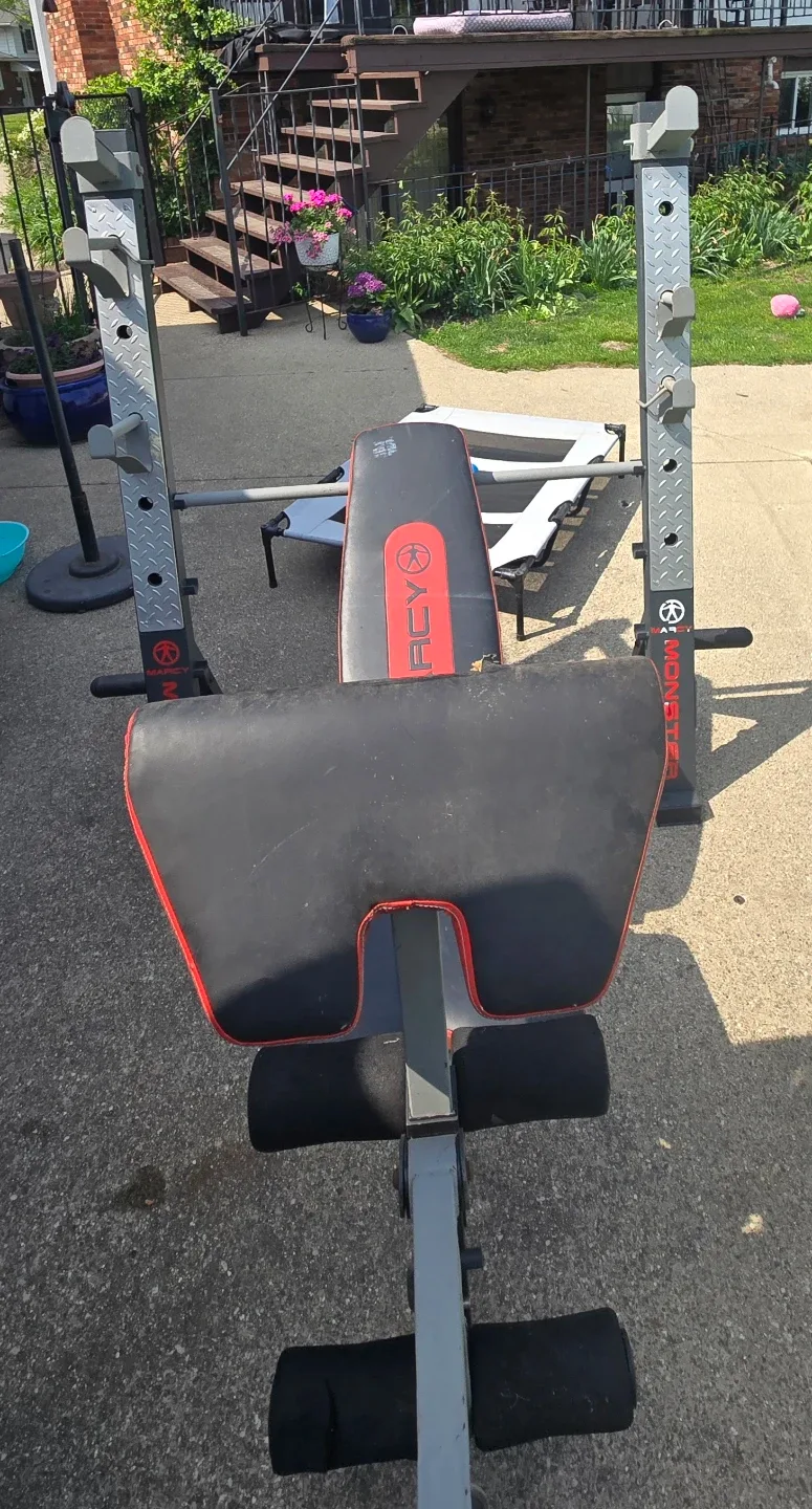 Marcy Bench Press and Squat Rack