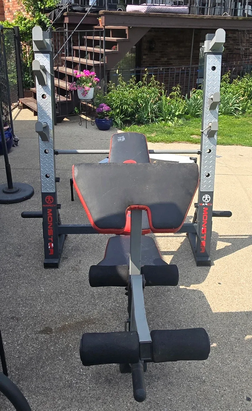 Marcy Bench Press and Squat Rack - photo 2