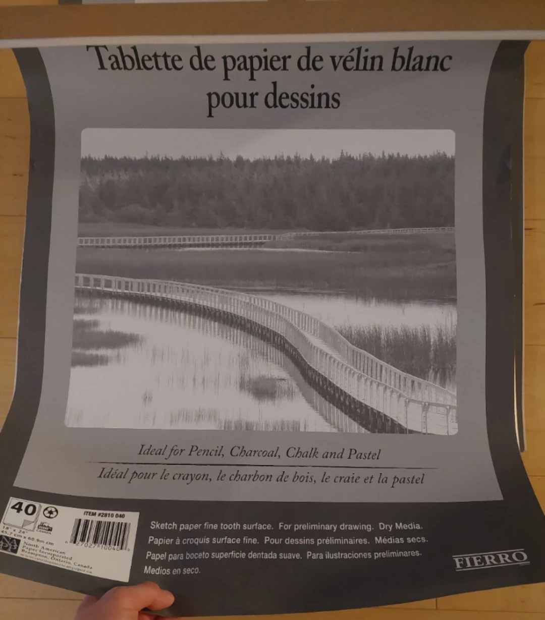Two drawing pads (one vellum, one newsprint) - photo 4