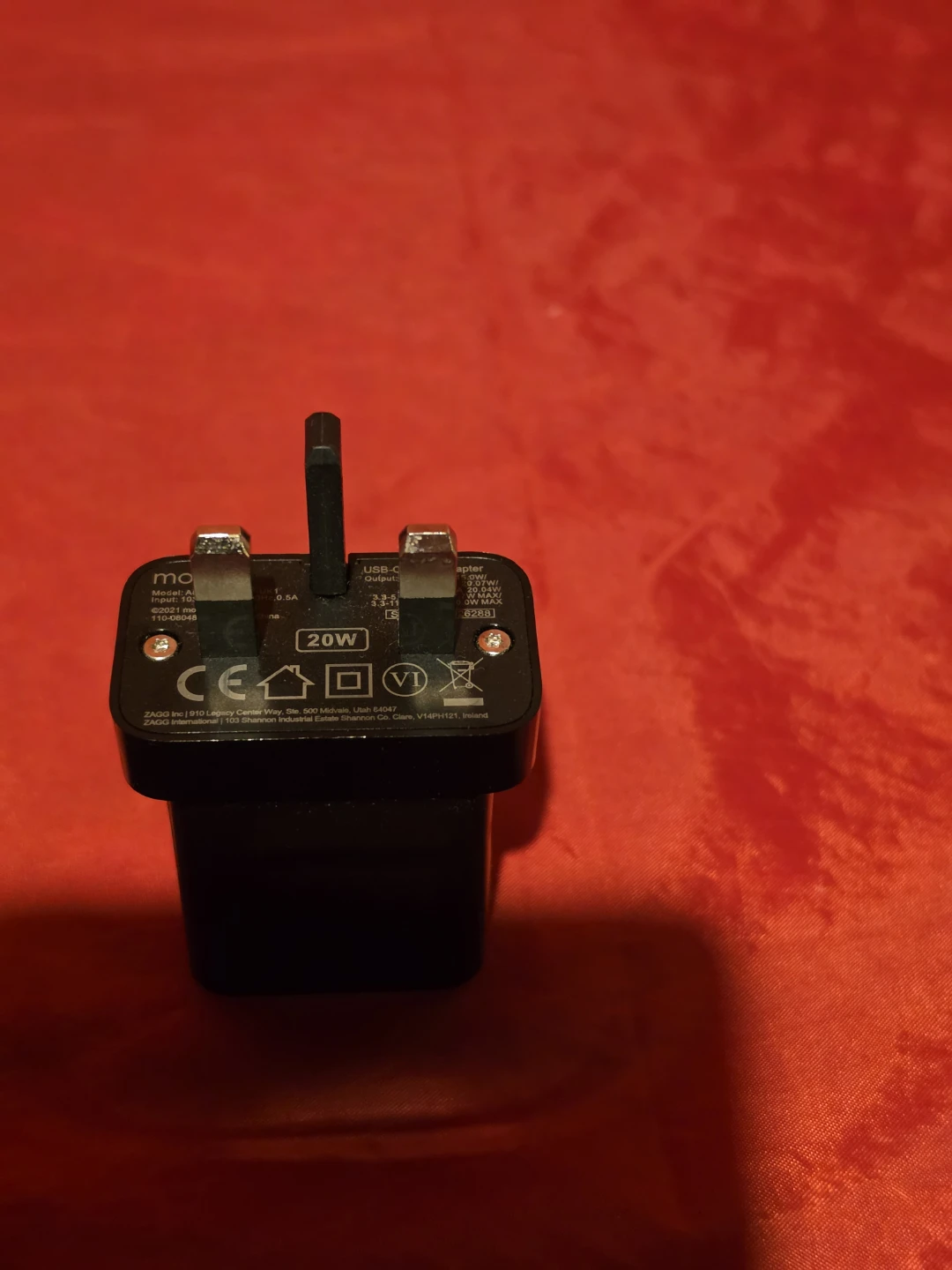 Mophie 20W USB-C PD Wall Charger For Europe - photo 2