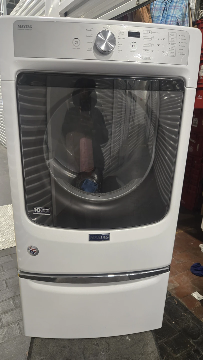 Maytag White Electric Dryer