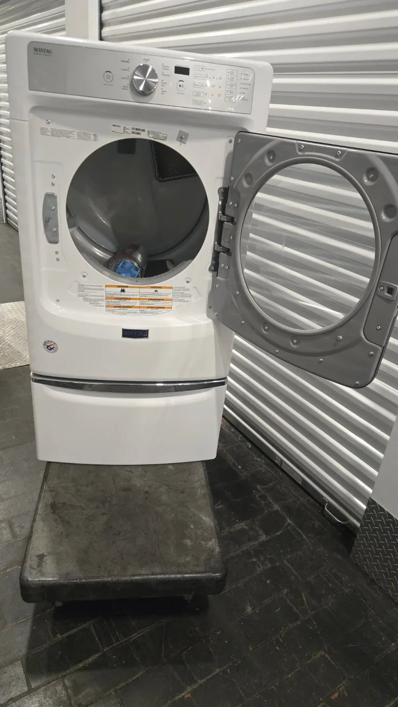 Maytag White Electric Dryer - photo 2
