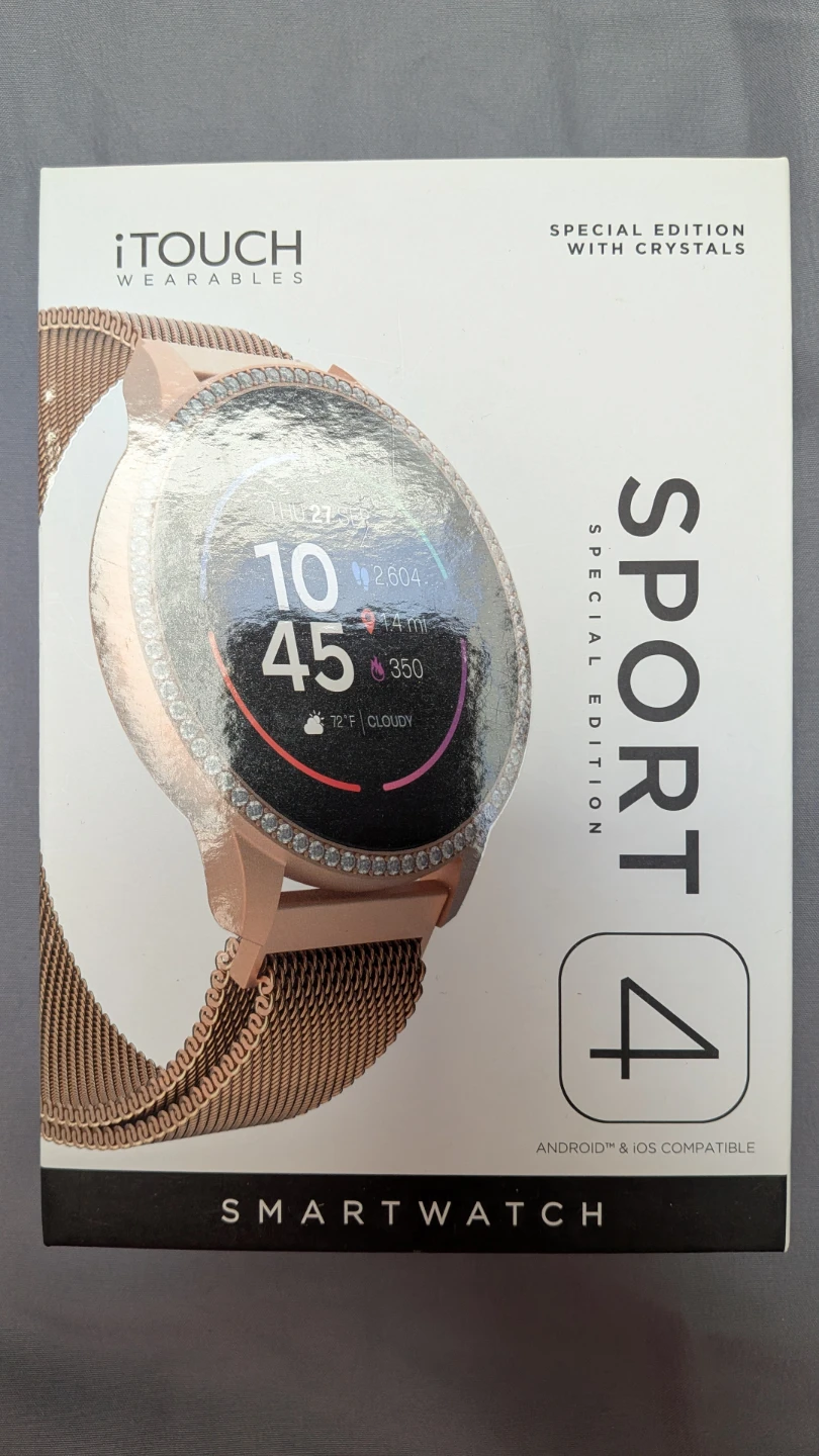 iTOUCH Wearables Sport 4 Special Edition Smartwatch