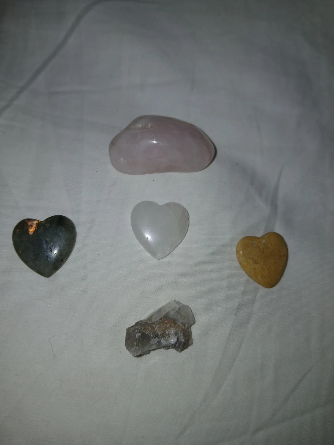 Assorted crystals