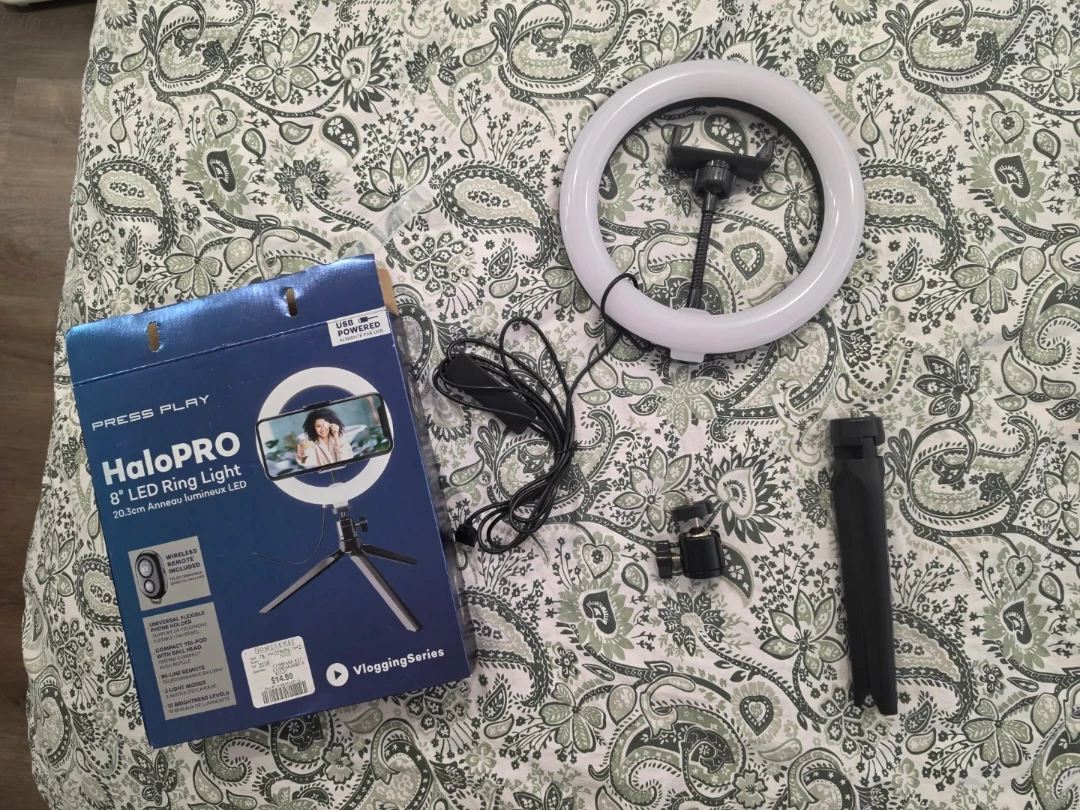Press Play HaloPRO 8" LED Ring Light - photo 2