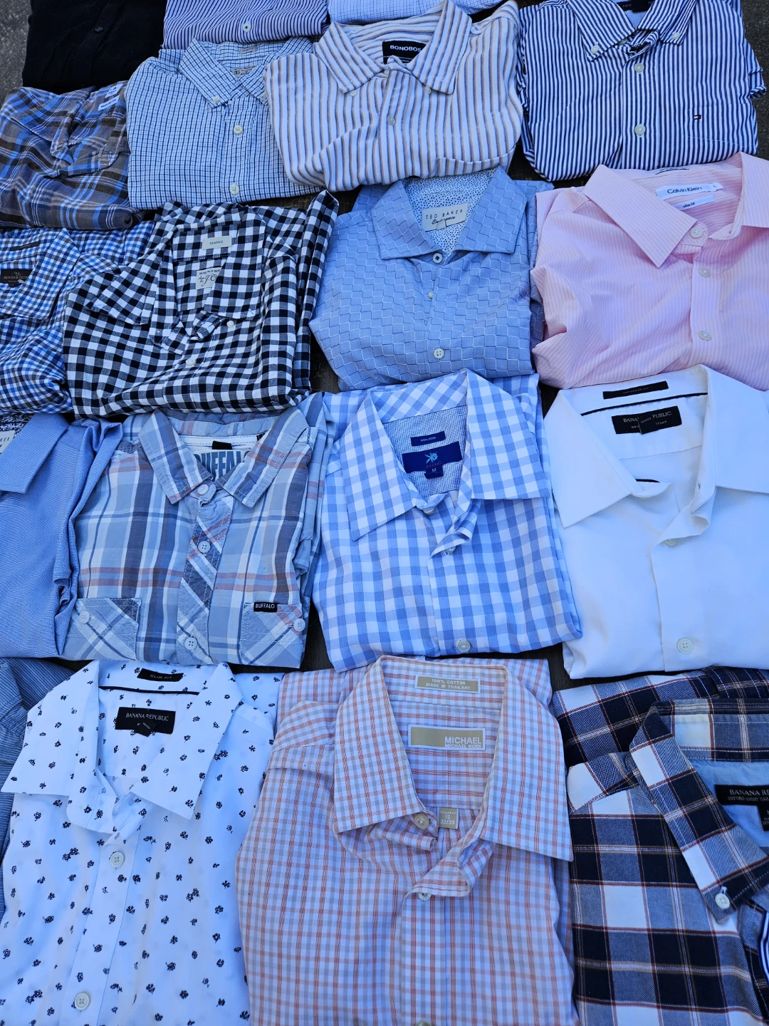 25 used brand name shirts. Medium - photo 3