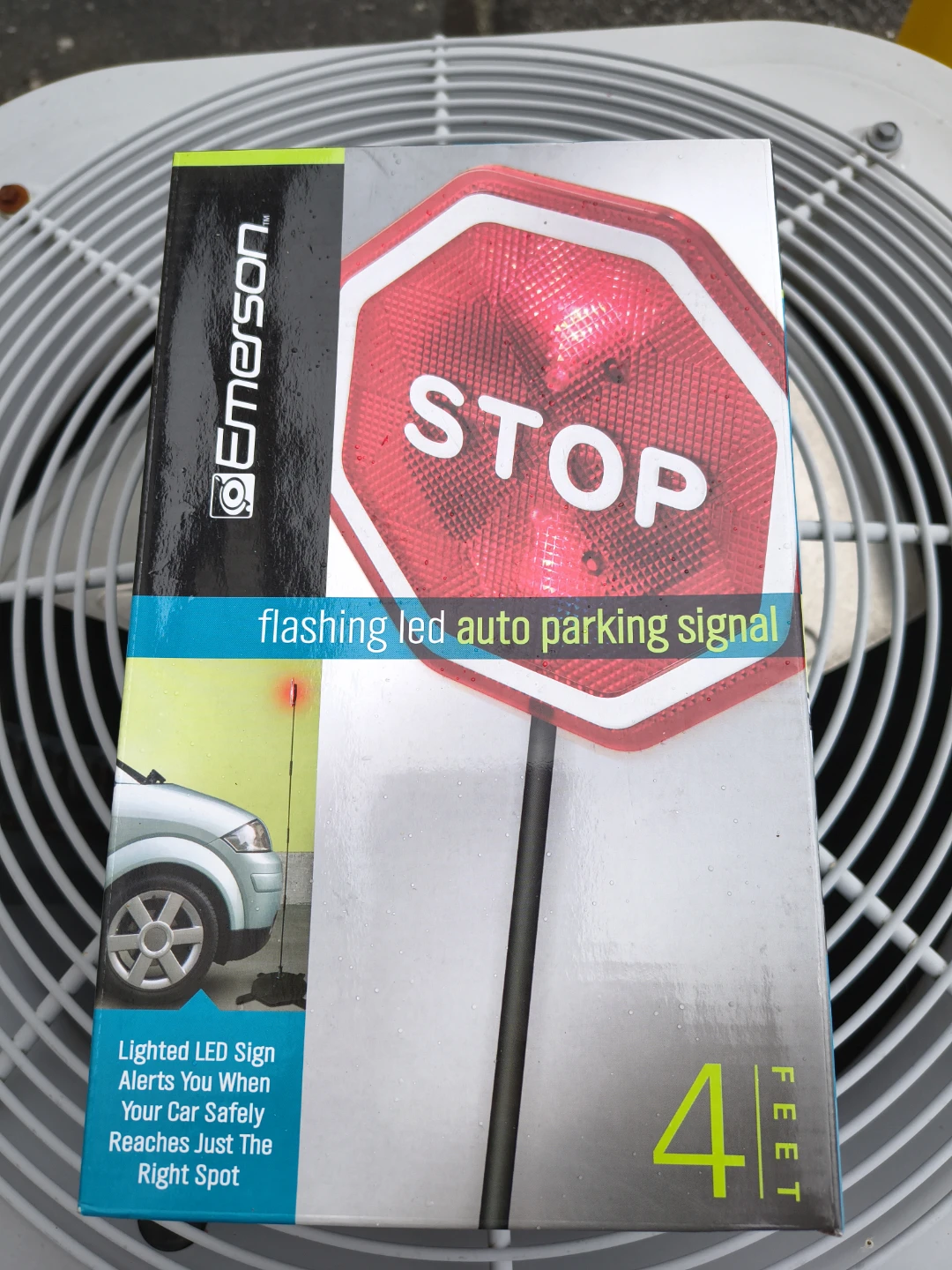 Stop flashing led auto parking signal