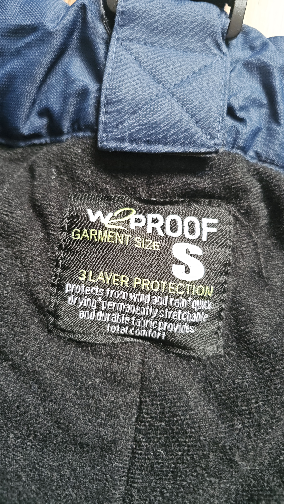 blue shoulder strap snowpants - photo 2
