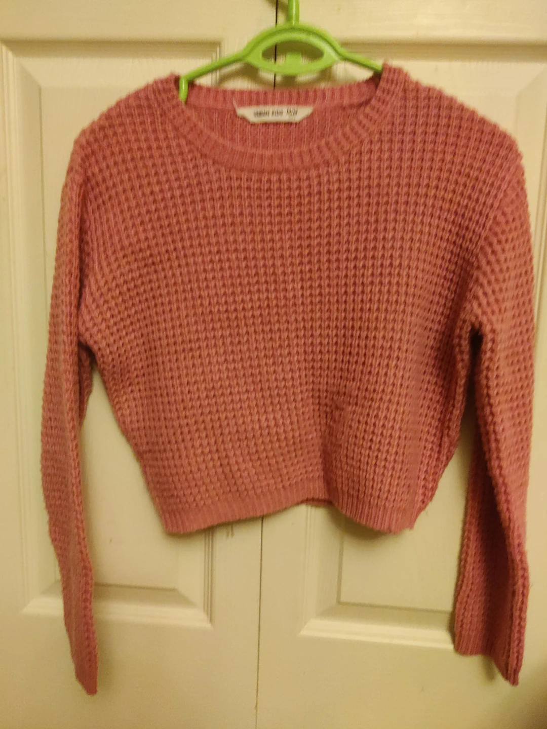 Urban Kids Pink Knit Sweater M/M (10/12)（no3）
