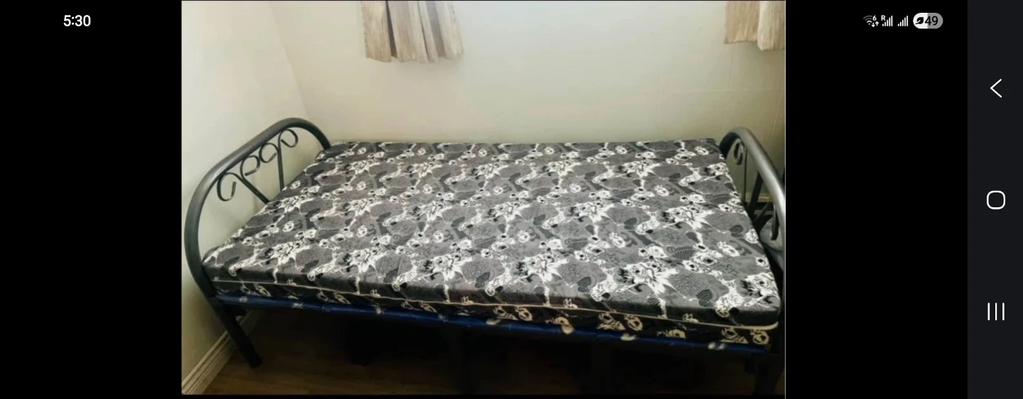 Folding Bed with Mattress - photo 2