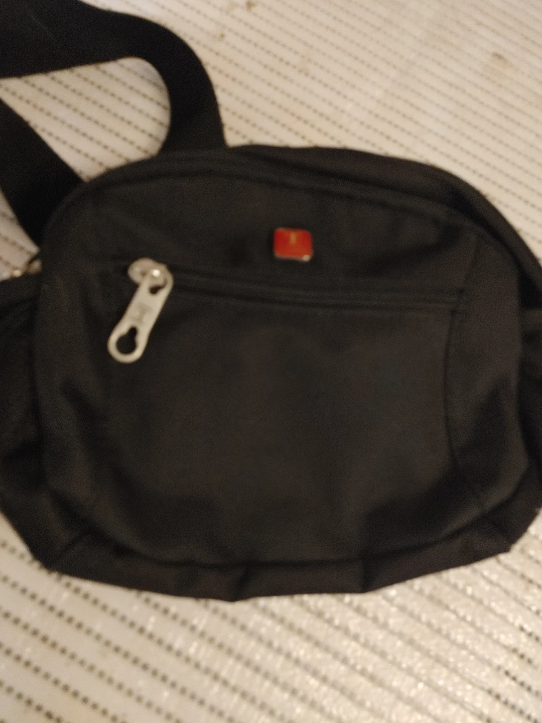 Black Crossbody Fanny Pack Bag