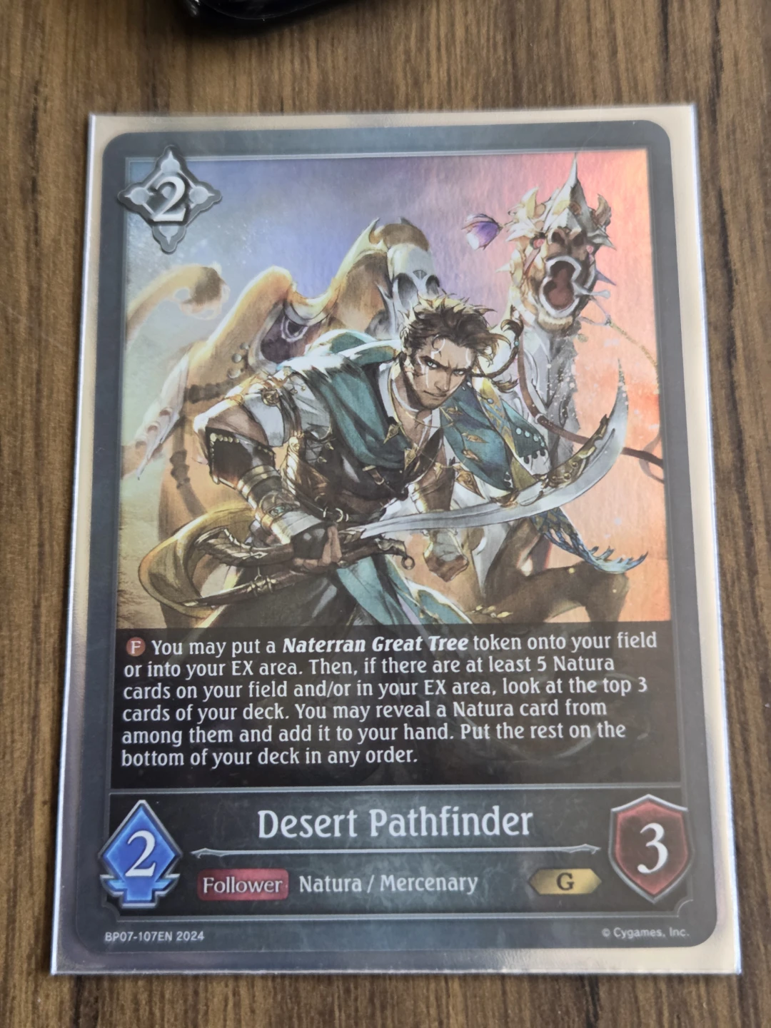 Desert Pathfinder (Gold/Foil) – Shadowverse: Evolve BP07-107EN