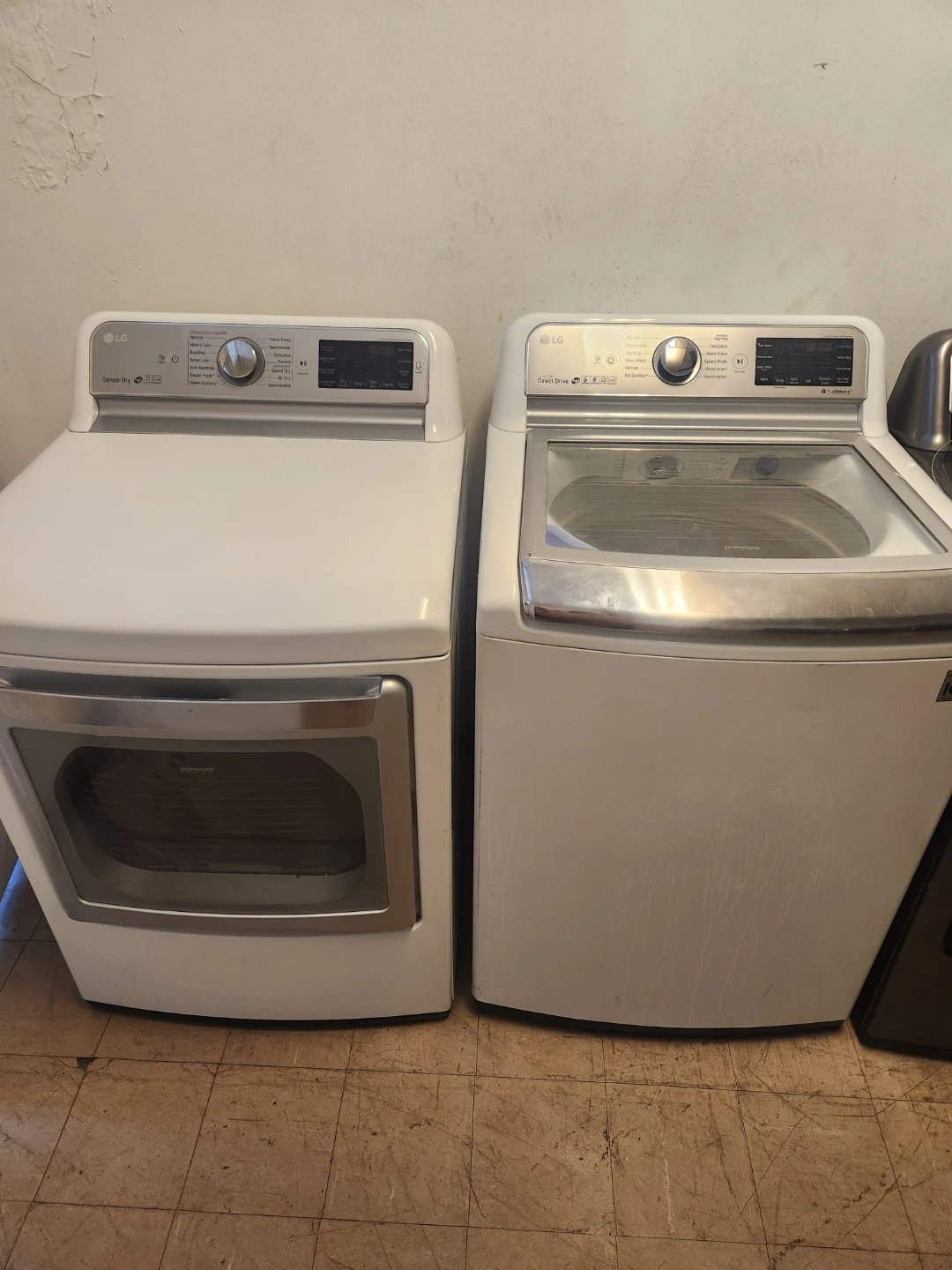 LG Direct Drive Washing Machine and dryer - photo 2