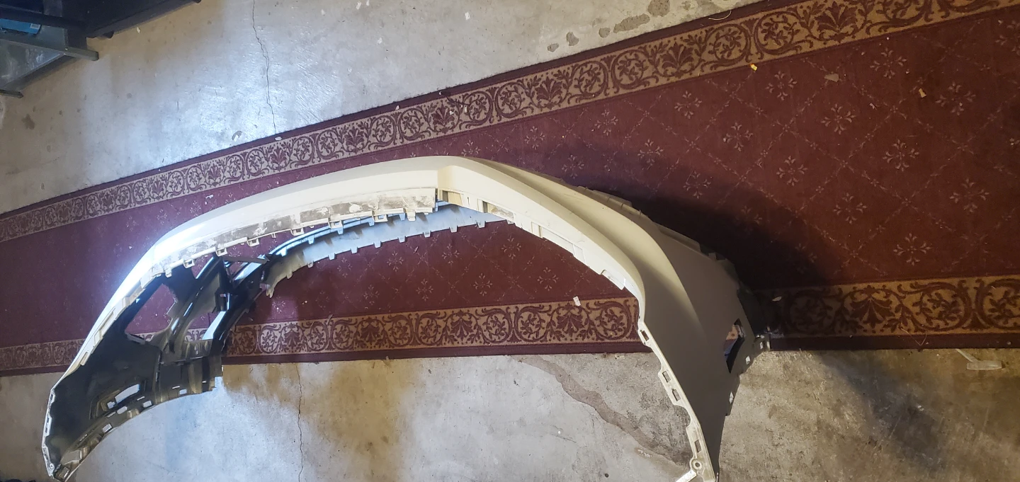 White Front Bumper Cover for 2021 Tiguan - photo 2
