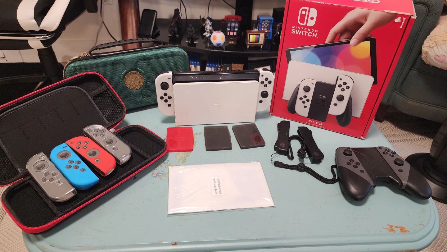 Nintendo Switch OLED Console with Accessories