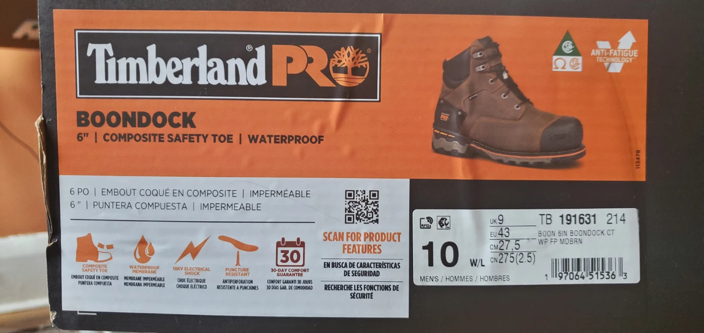 Timberland PRO Boondock 6" Composite Safety Toe Waterproof Boots - photo 3