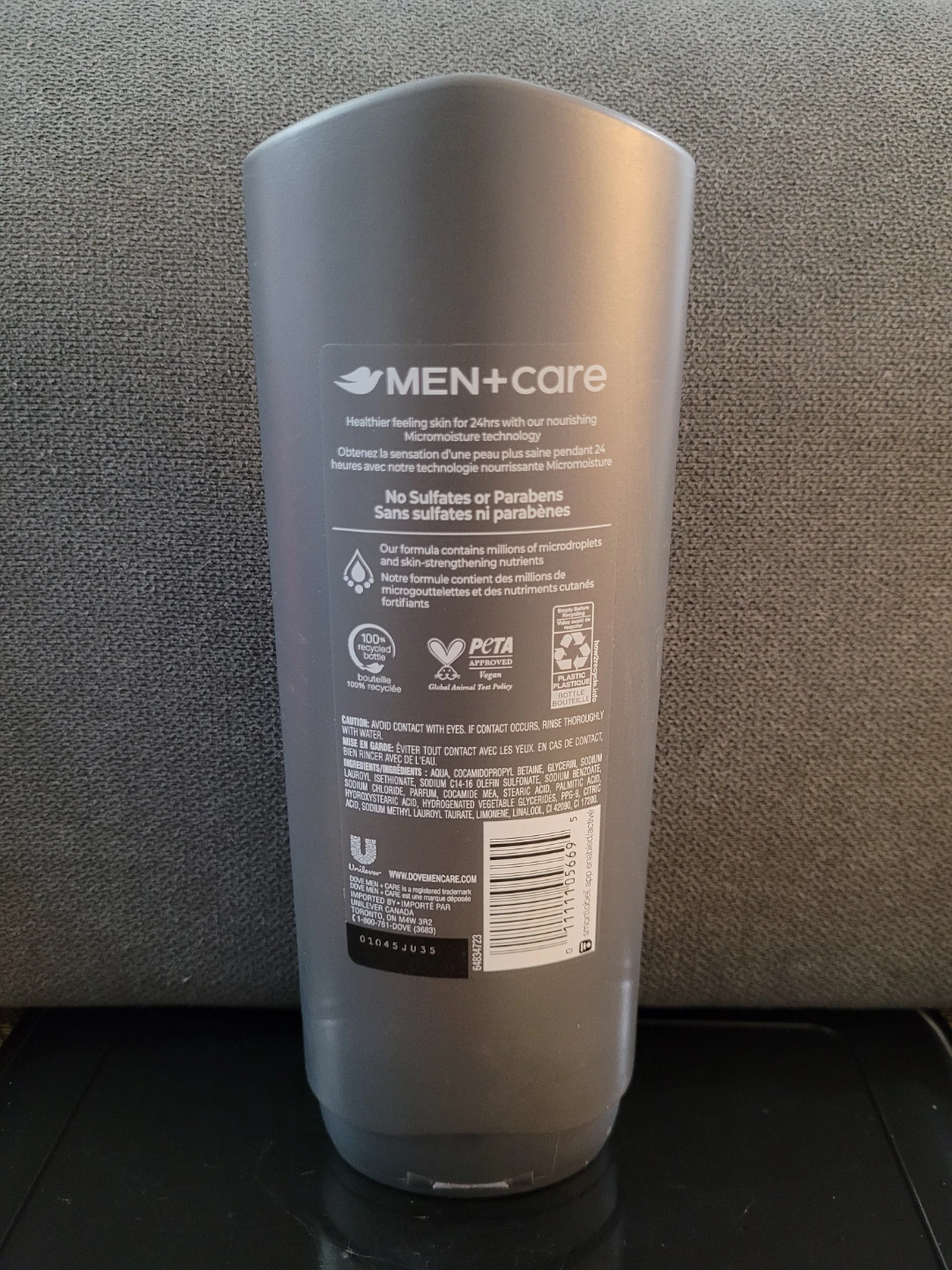 Dove Men+Care Hydration Balance Body and Face Wash - photo 2