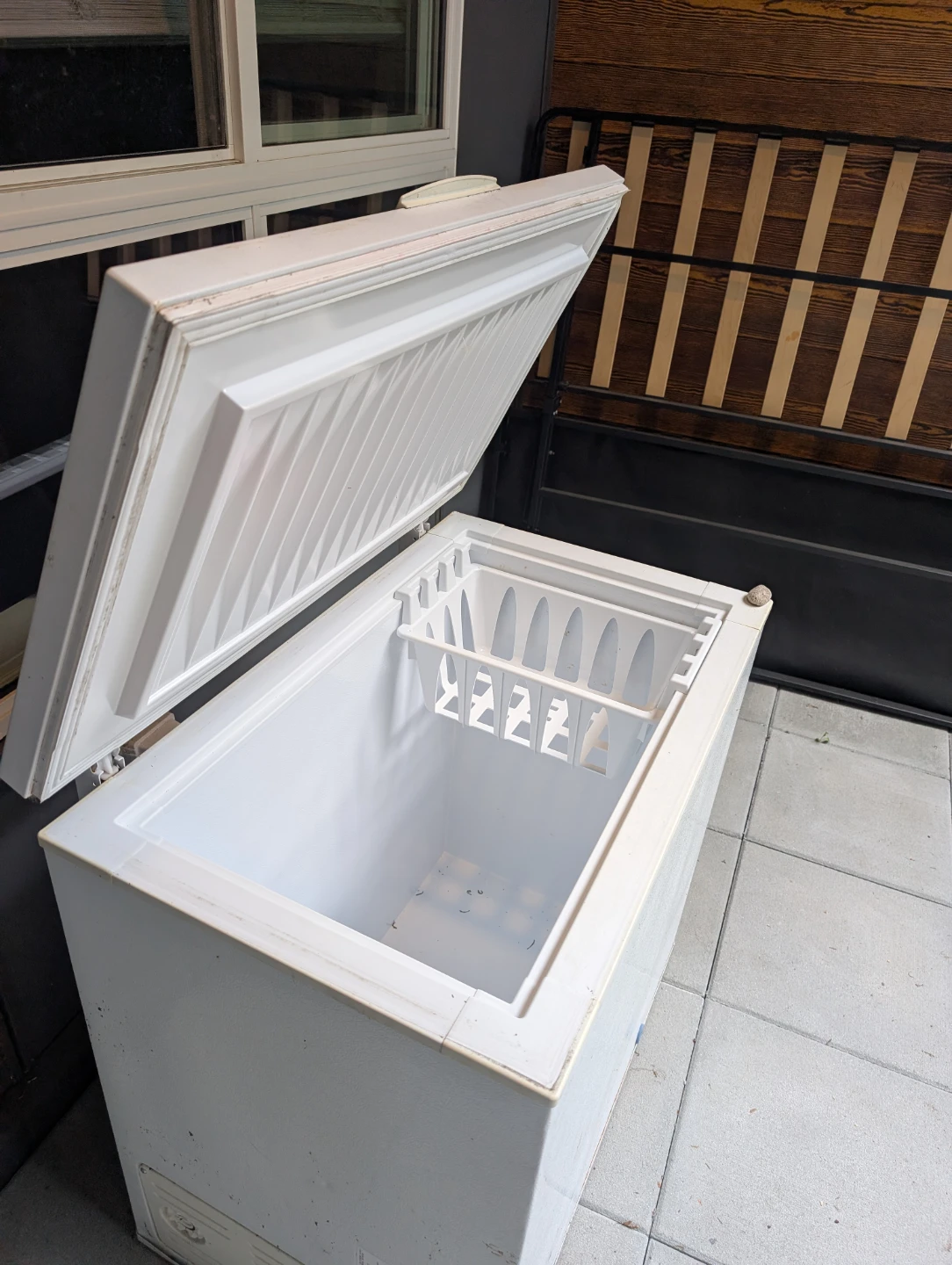 White Chest Freezer