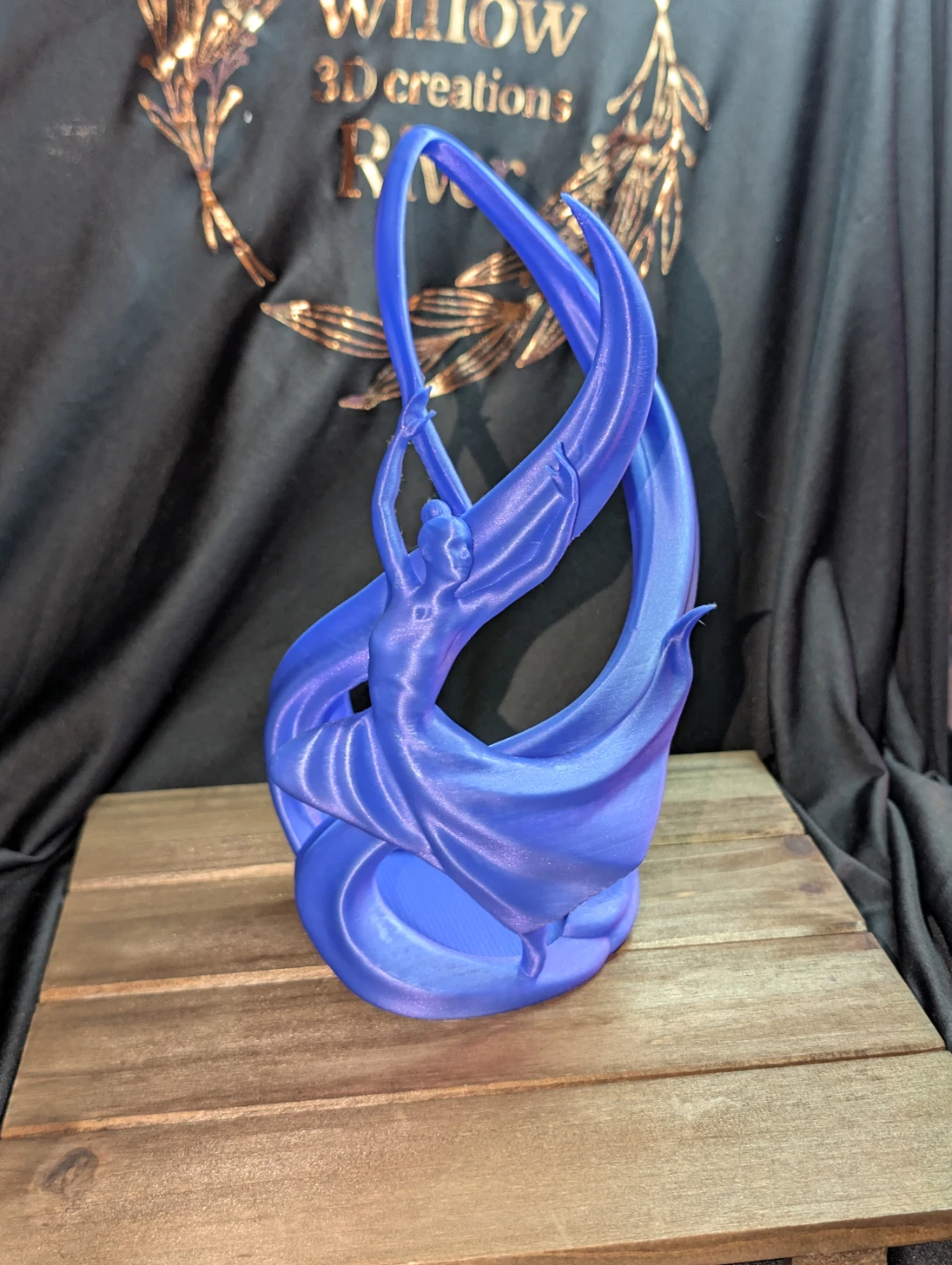 Wine bottle holder Dancer Sculpture