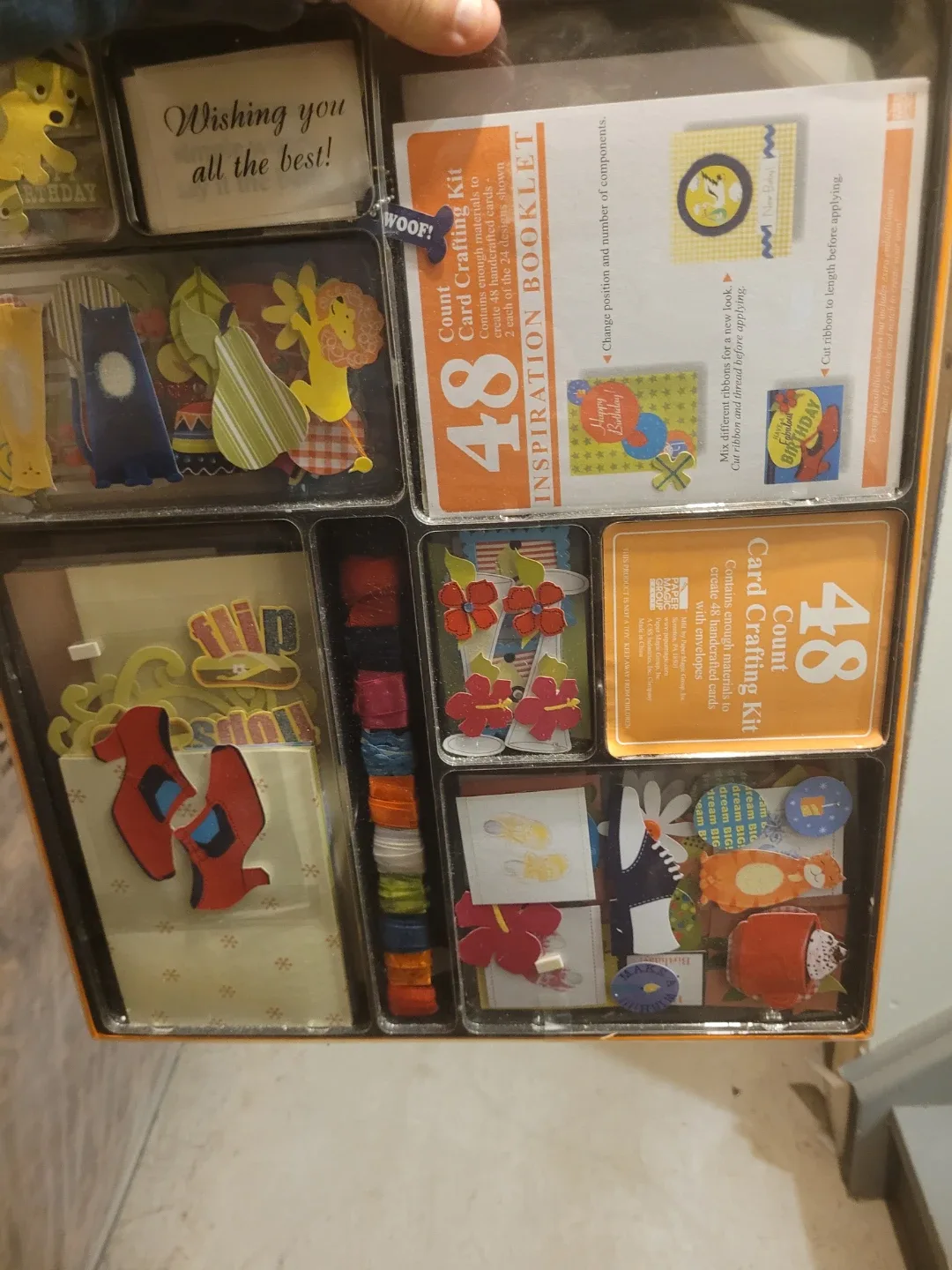 48 Count Card Crafting Kit