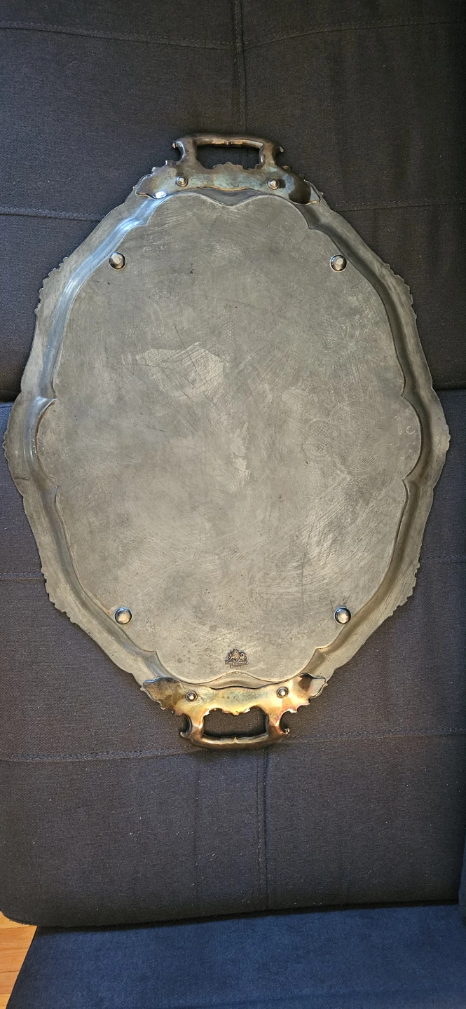 James Dixon & Sons Sheffield Serving Tray with Handles - photo 3