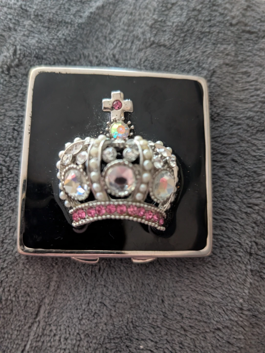 Jeweled Crown Compact Mirror - photo 3