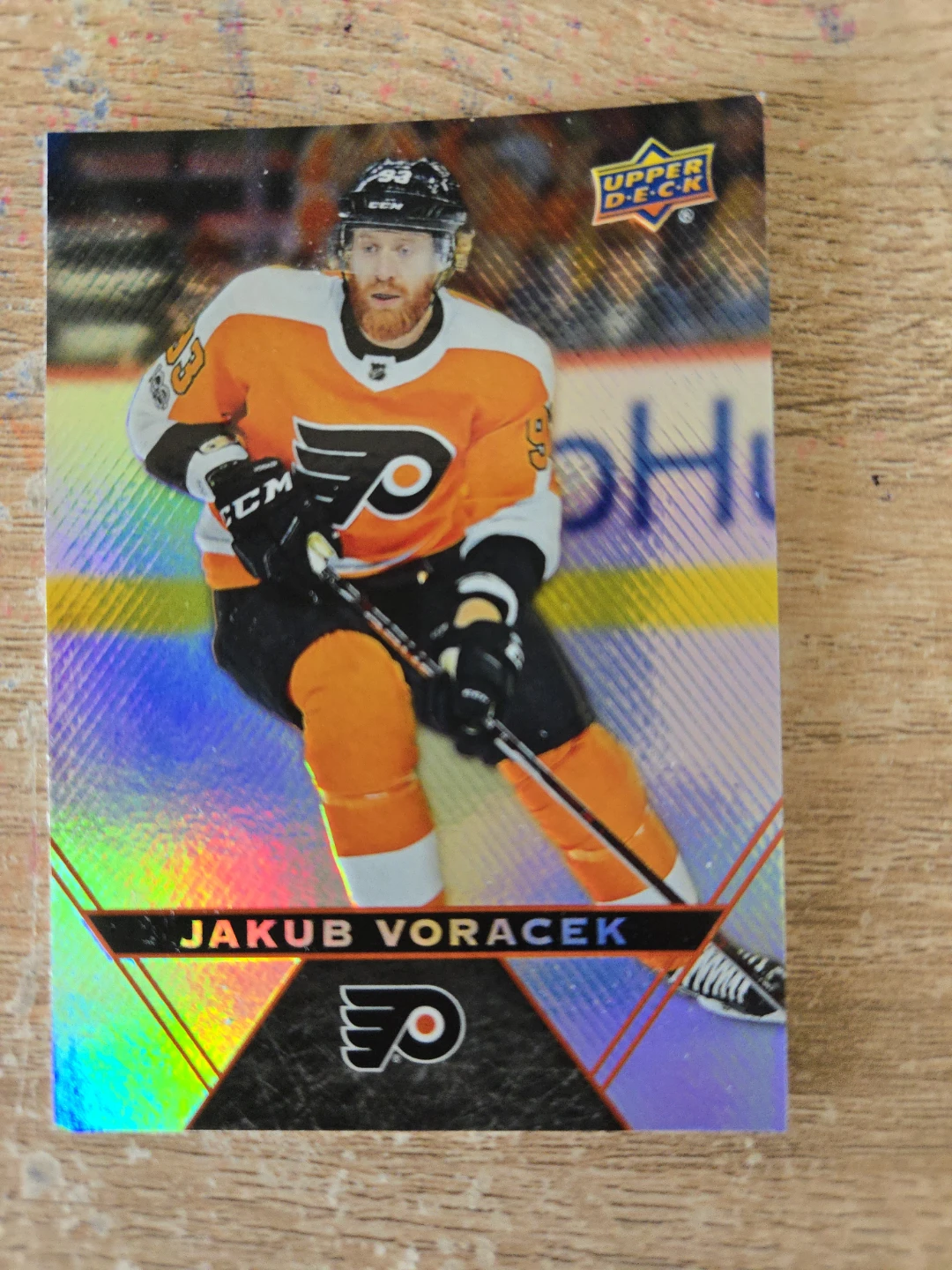 Jakub Voracek Philadelphia Flyers 2018-2019 Hockey Card