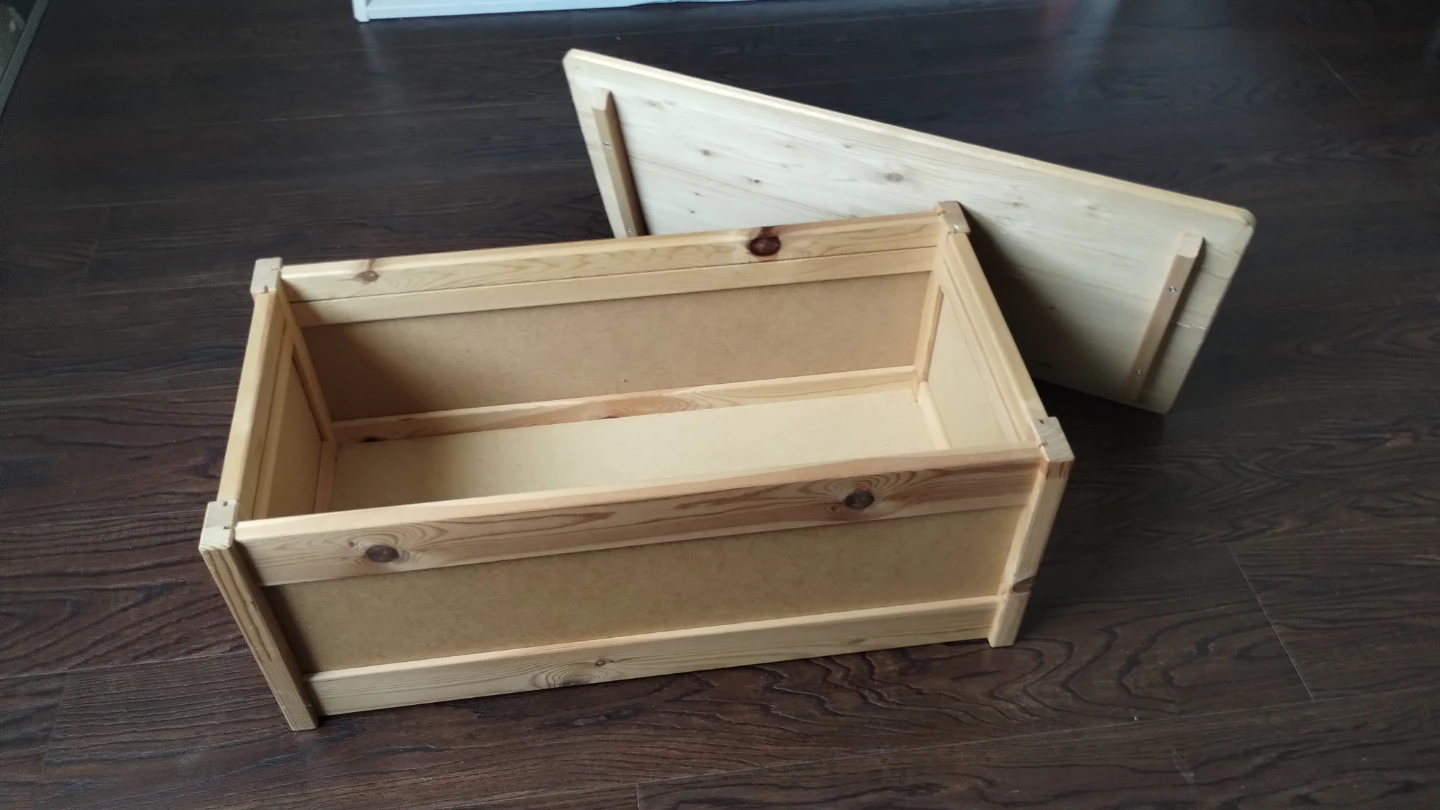 Wooden storage/toy box - photo 5