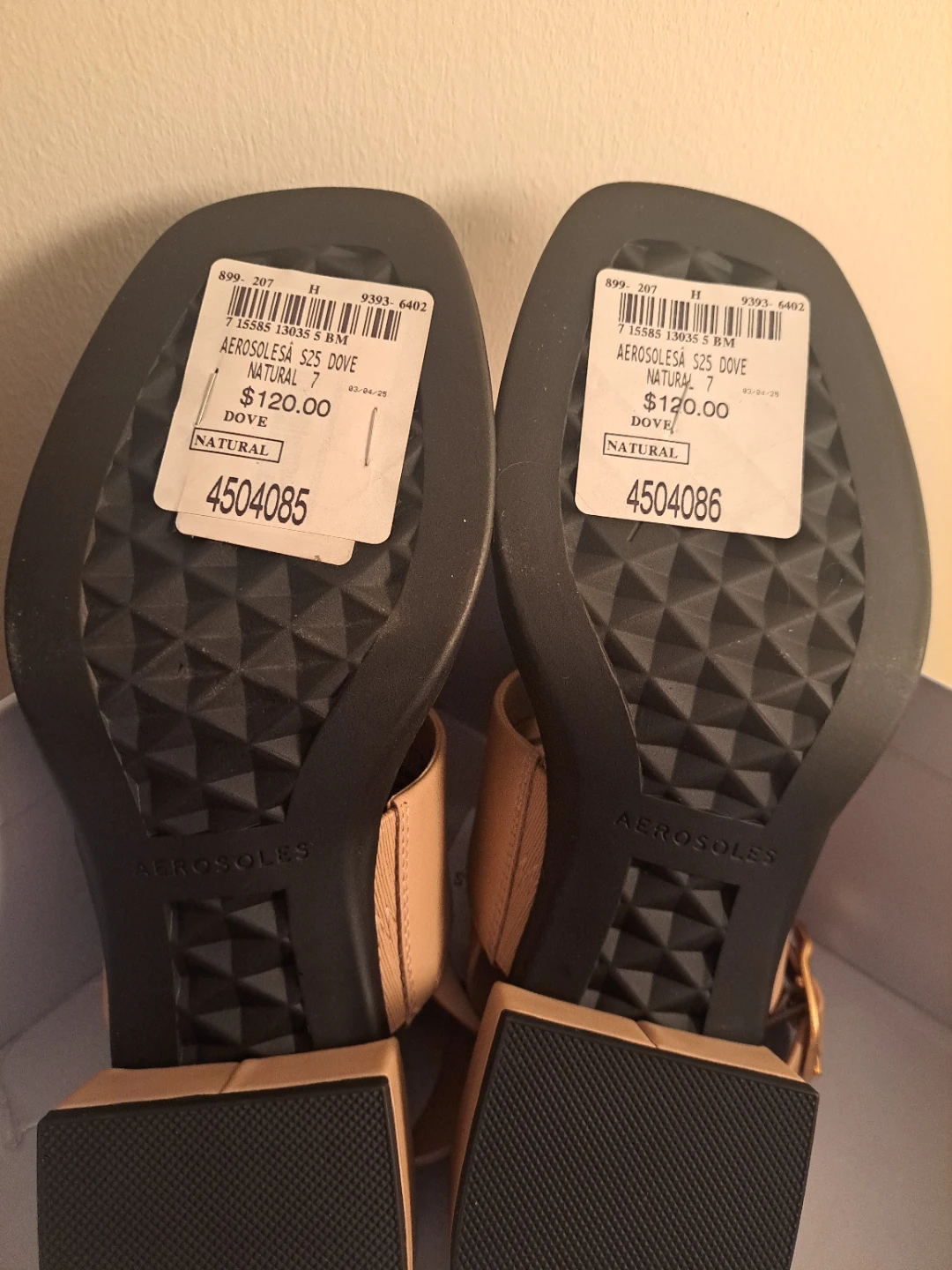 Aerosoles Women's Tan Block Heel Sandals - photo 2