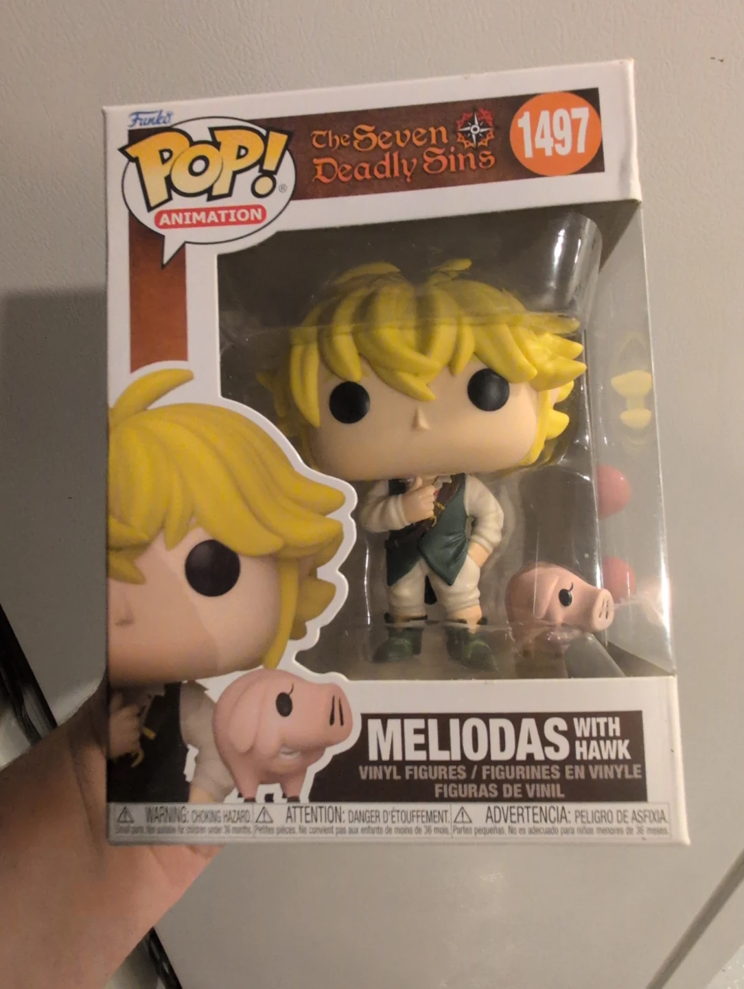 Funko Pop! The Seven Deadly Sins Meliodas with Hawk 1497 - photo 2