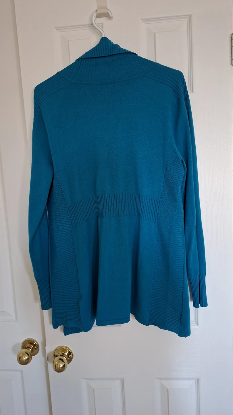 Teal Cardigan Sweater - photo 3
