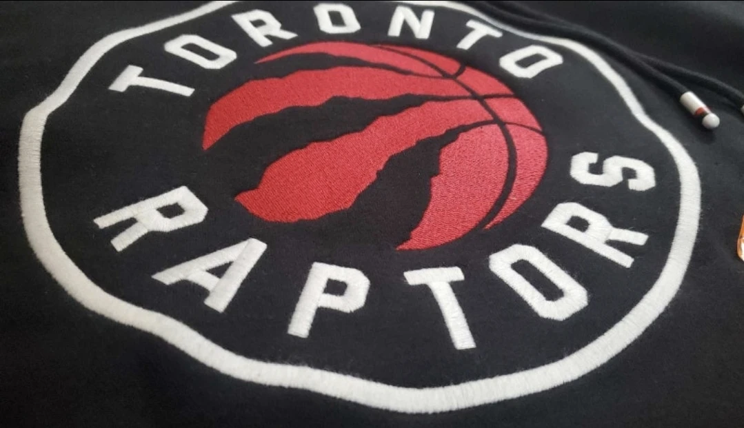 2 New Toronto Raptors embroidered hoodies sz XXL - photo 5