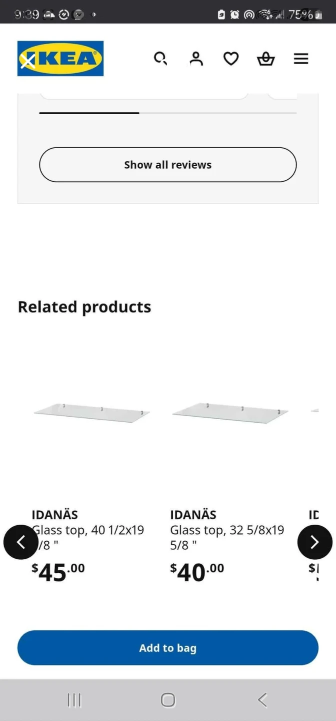 Malm dresser plus glass top - photo 3