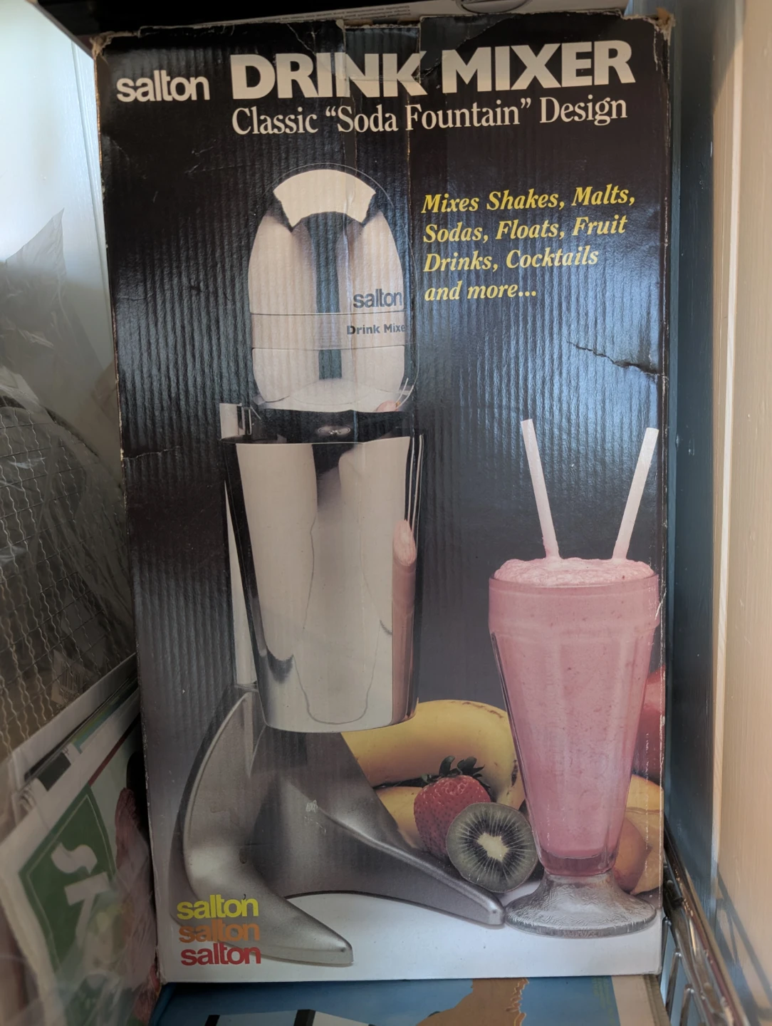 Salton Classic Soda Fountain Drink Mixer