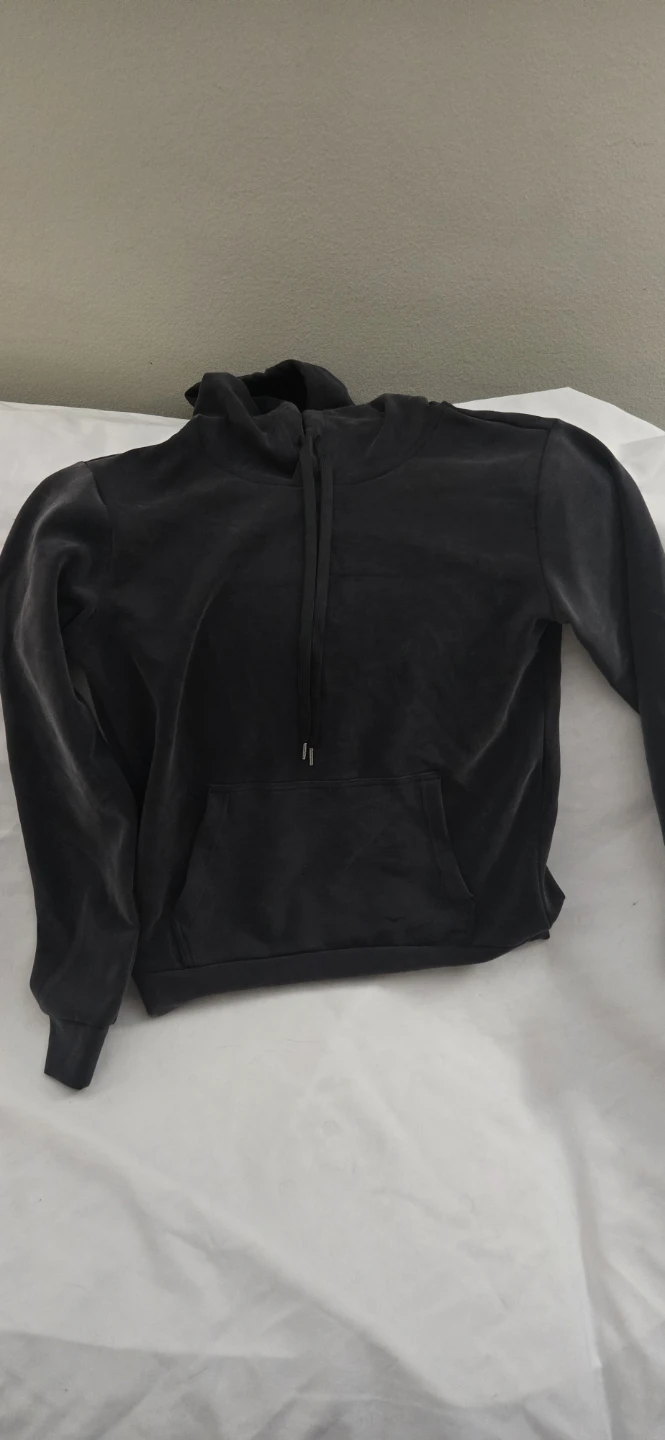 Brand Name Hoodie S/P Charcoal Grey