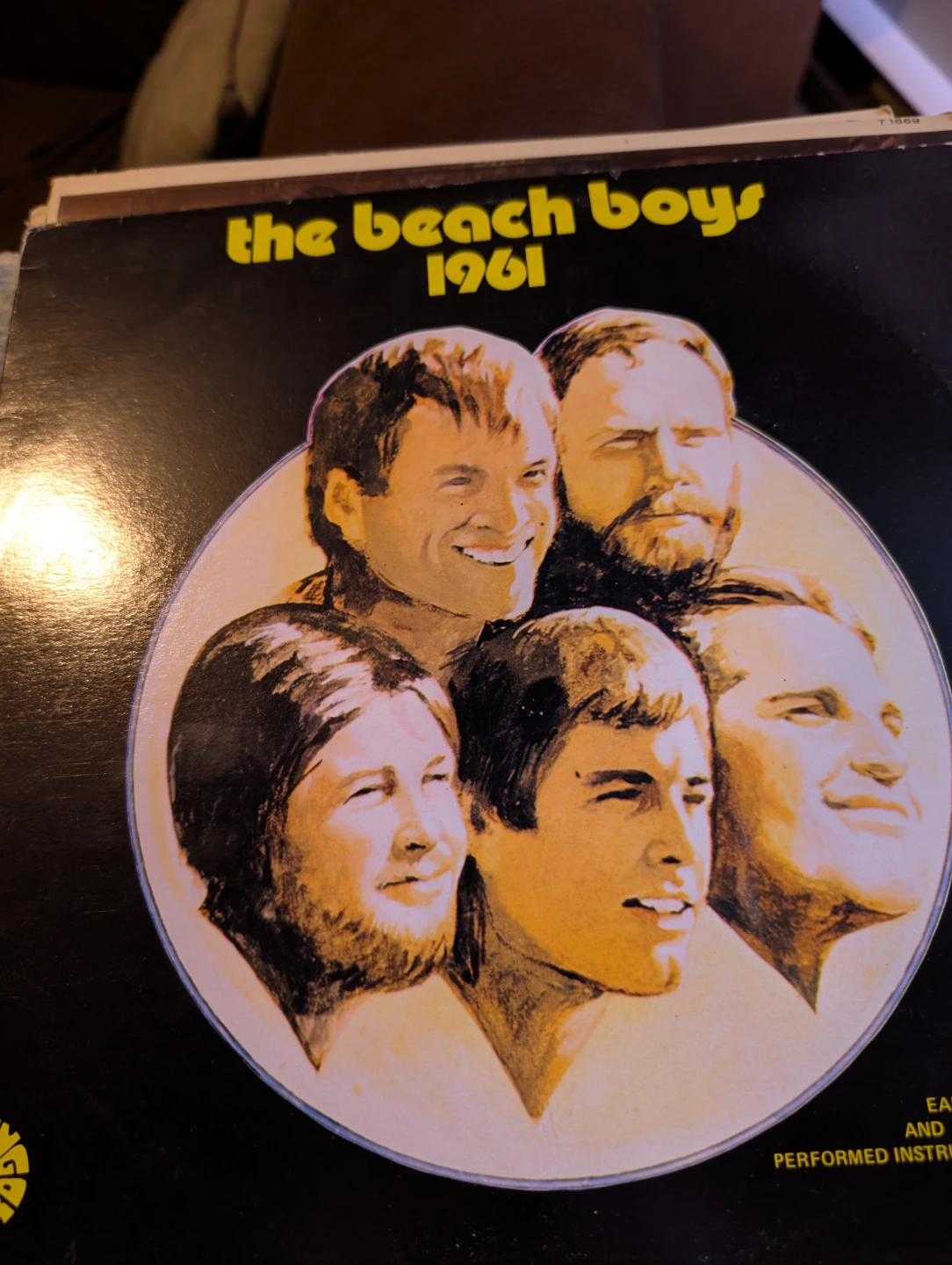 The Beach Boys 1961 Vinyl Record