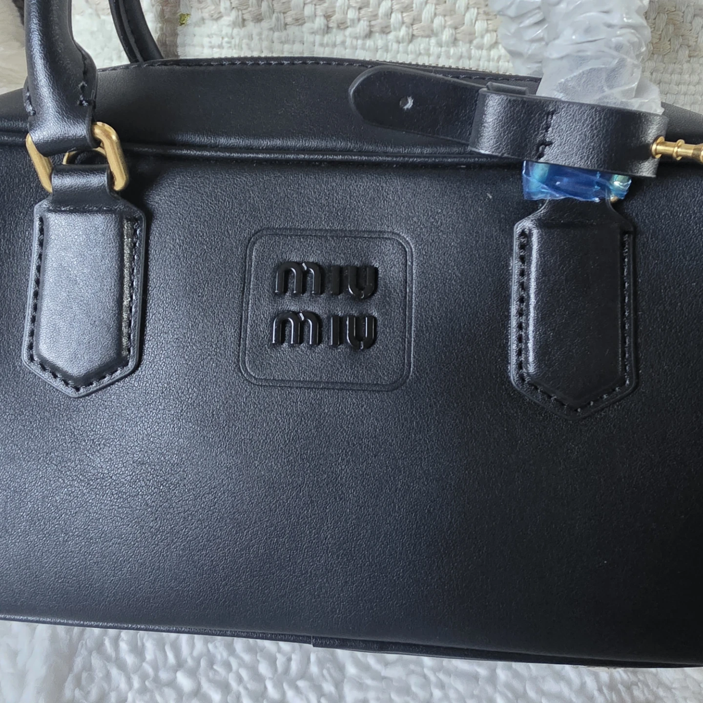 Miu Miu Black Leather Handbag - photo 2