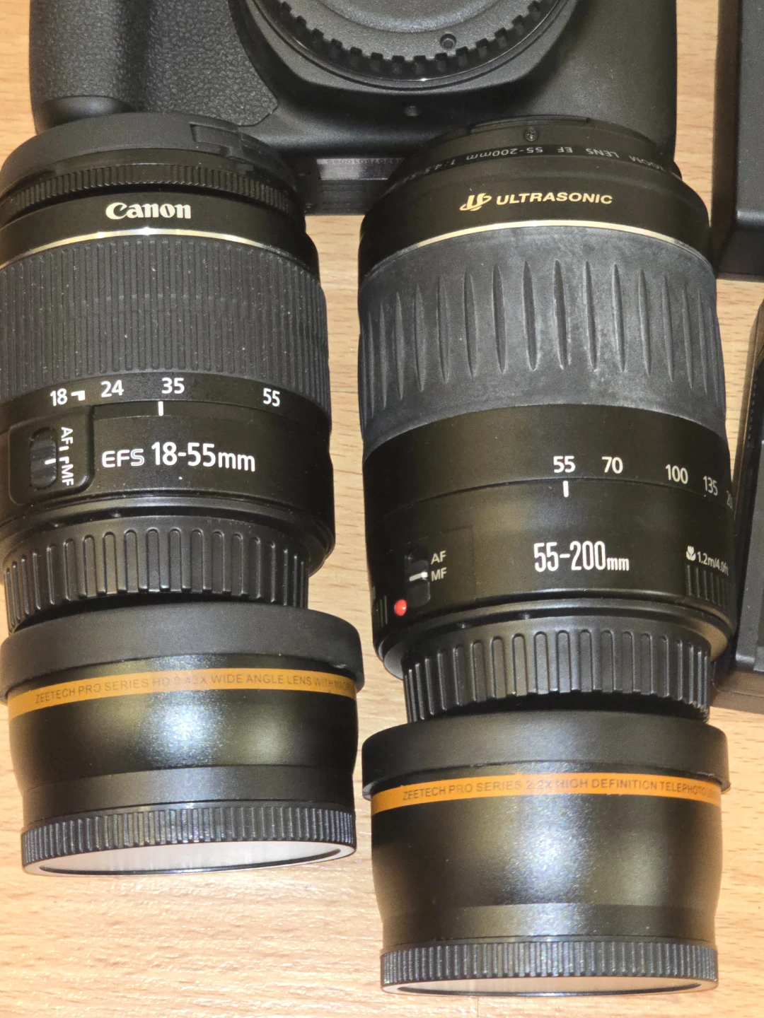 Canon EOS Rebel T7 with Lenses + Bag and Accessories - photo 2