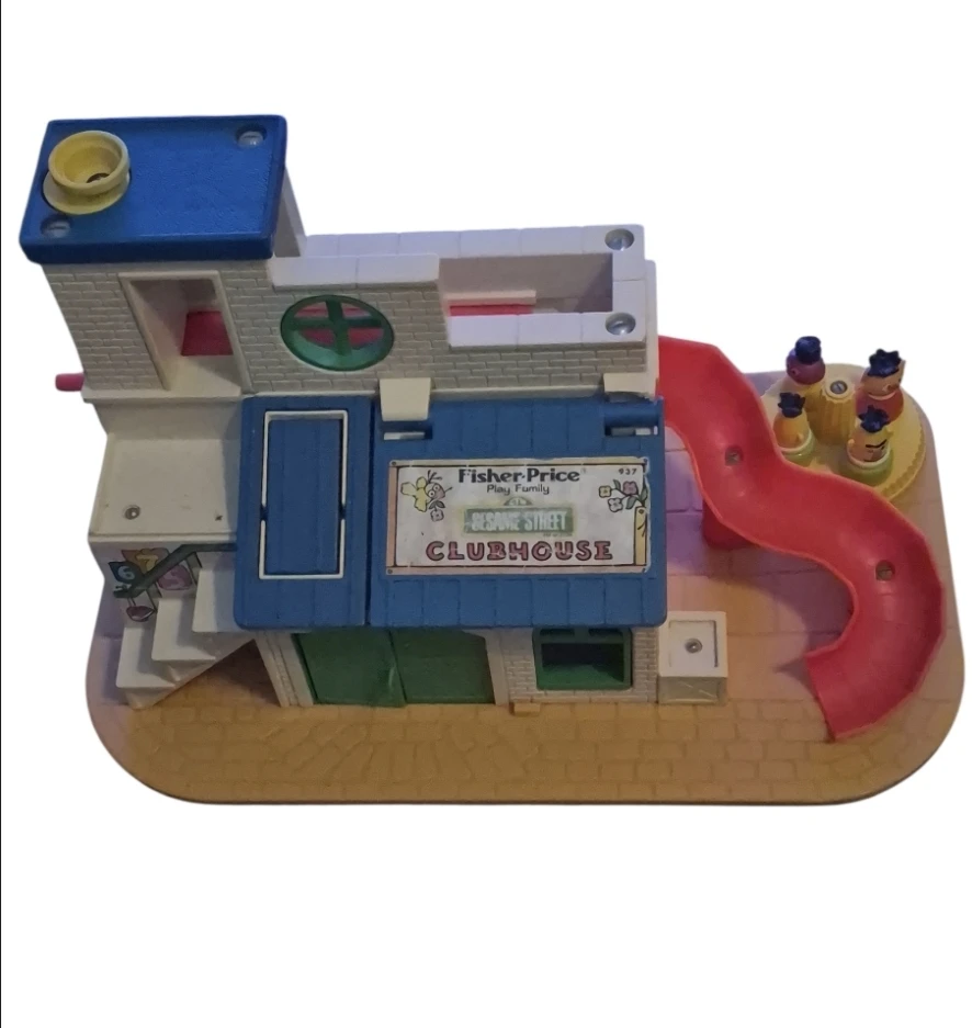 Fisher-Price Sesame Street Clubhouse Play Set