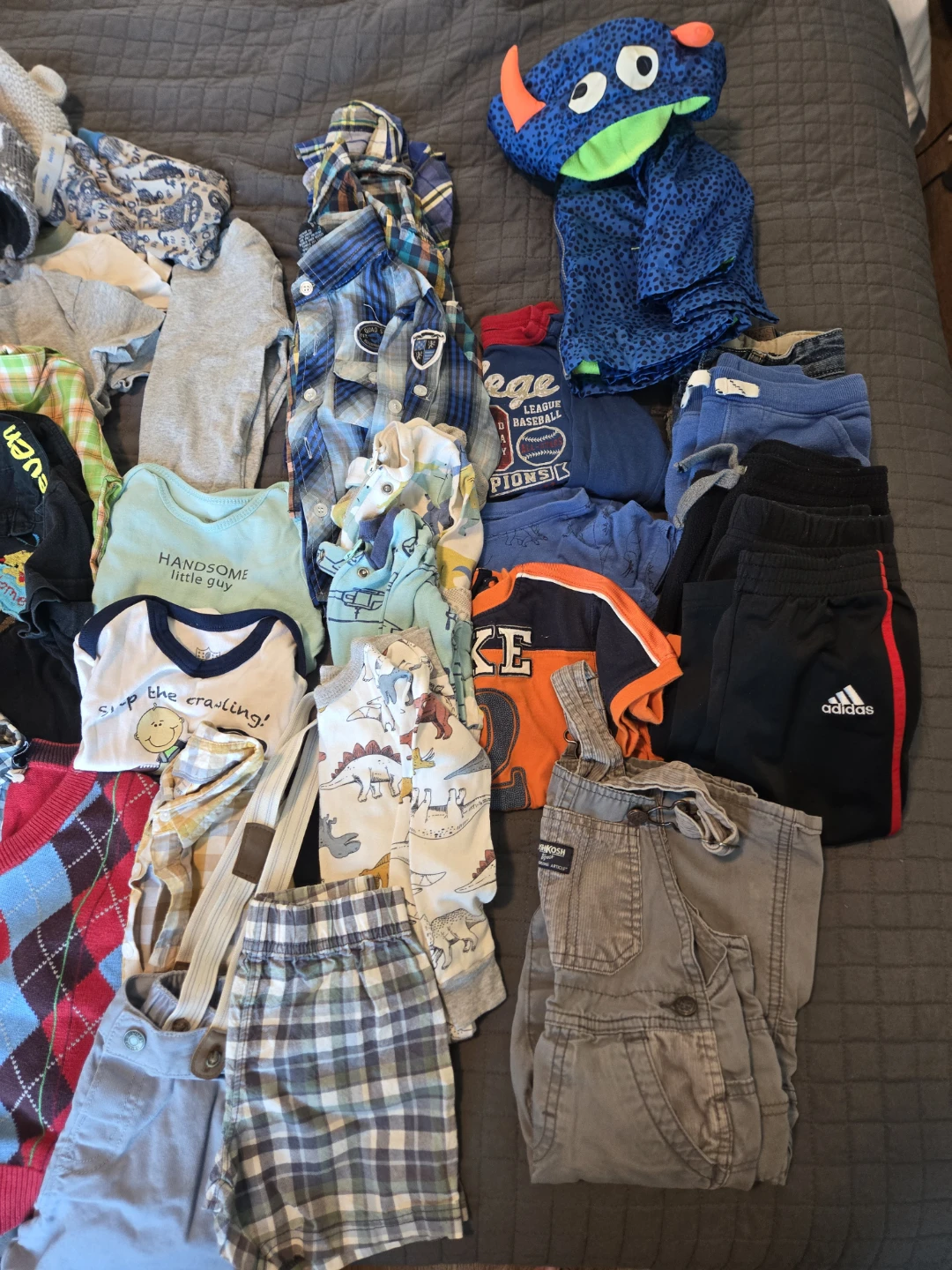 12 - 24 M Toddler Boys Clothes Bundle (Various Brands) - photo 4
